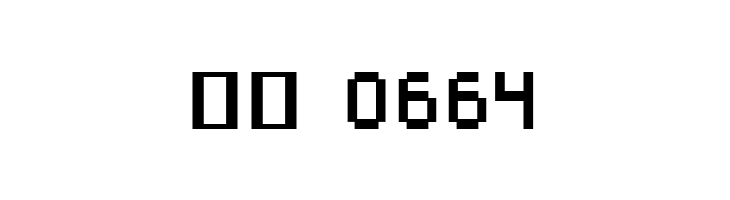 DisposableDigi BB  Скачать бесплатные шрифты