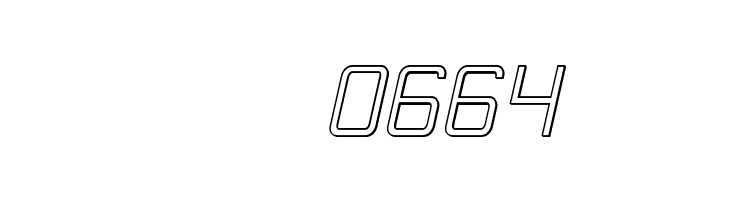 Escape Artist 3D Semi-Italic  Скачать бесплатные шрифты