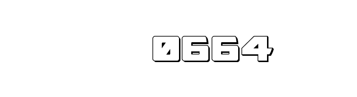 Oceanic Drift 3D Regular  Скачать бесплатные шрифты