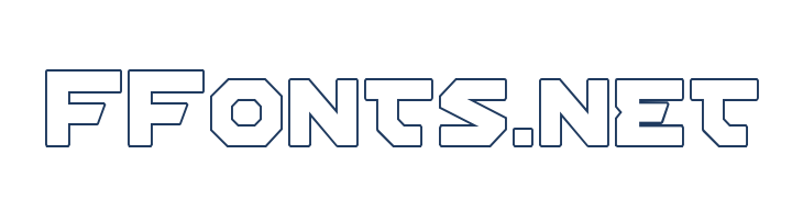 Gunner Storm Outline font — Lorem ipsum body text preview