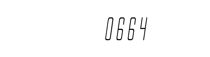 Alien League Condensed Italic  Скачать бесплатные шрифты