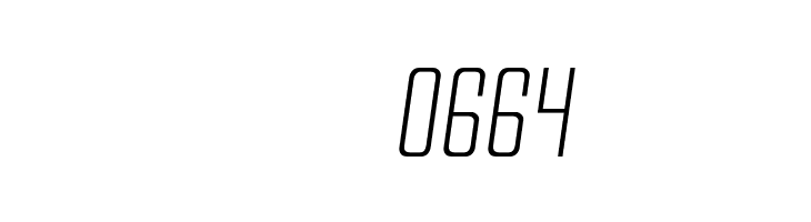 Alien League II Expanded Italic  Скачать бесплатные шрифты