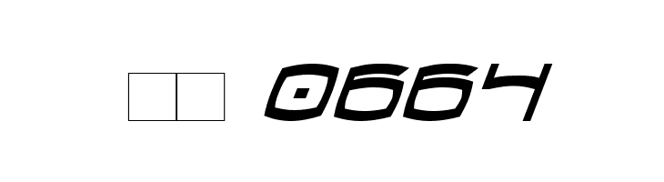 Thundergod Condensed Italic  Скачать бесплатные шрифты