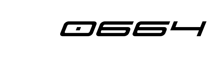 911 Porscha Expanded Italic  Скачать бесплатные шрифты