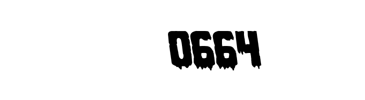 Deathblood Leftalic  Скачать бесплатные шрифты