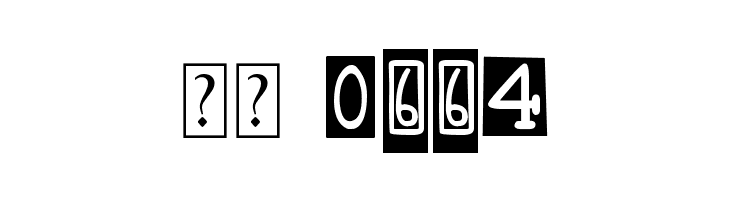 DJB Ransom Note Clipped Messy  Скачать бесплатные шрифты