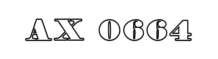 Fette Bauersche Antiqua UNZ Pro Hollow  Скачать бесплатные шрифты