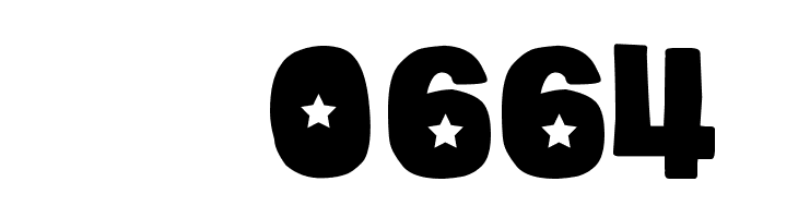 DJB Cutouts-Stars Bold  Скачать бесплатные шрифты