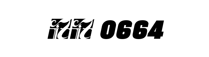 BLACKPLOTAN Italic  Скачать бесплатные шрифты