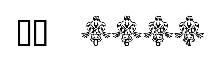 Frogii's Froggy  Скачать бесплатные шрифты