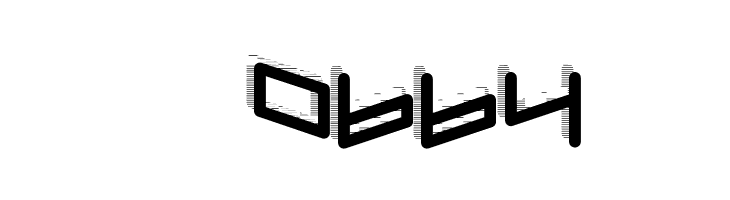 RobotShadow  Скачать бесплатные шрифты