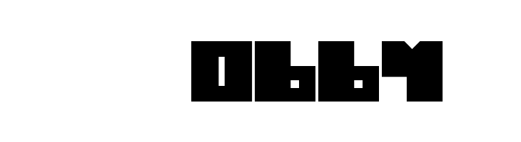 Bonko Bloks  Скачать бесплатные шрифты