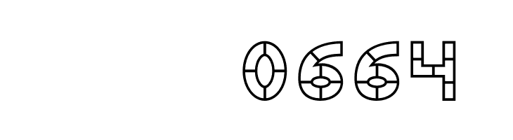 AC Thermes Outline  Скачать бесплатные шрифты