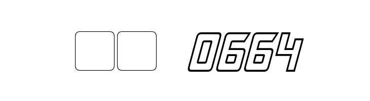 Megatron Hollow Condensed Italic  Скачать бесплатные шрифты