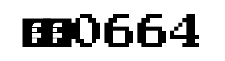 Kirby's Adventure Regular  Скачать бесплатные шрифты