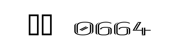 White Line Rolled  Скачать бесплатные шрифты