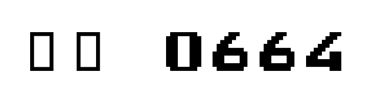 Spanish Teletext  Скачать бесплатные шрифты