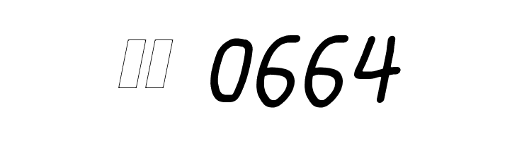 Smoothie Light Italic  Скачать бесплатные шрифты