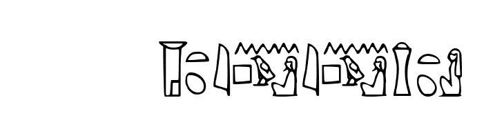 Yiroglyphics  Скачать бесплатные шрифты