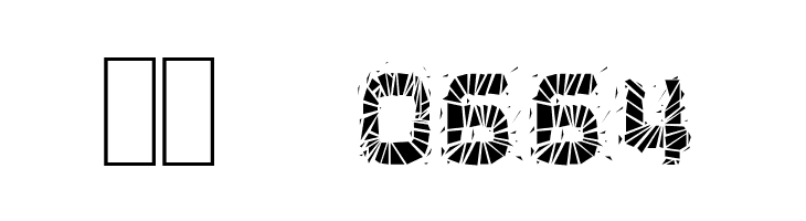 Glaz Krak solid  Скачать бесплатные шрифты