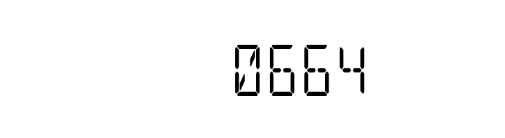 LED Sled Straight Condensed  Скачать бесплатные шрифты