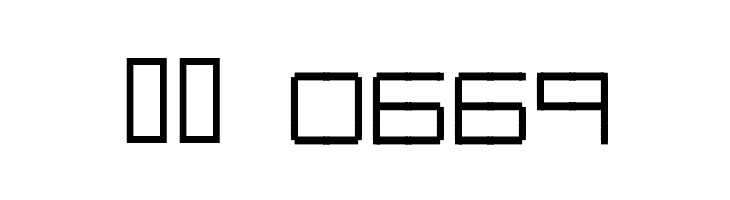 Oscilloscope 4  Скачать бесплатные шрифты