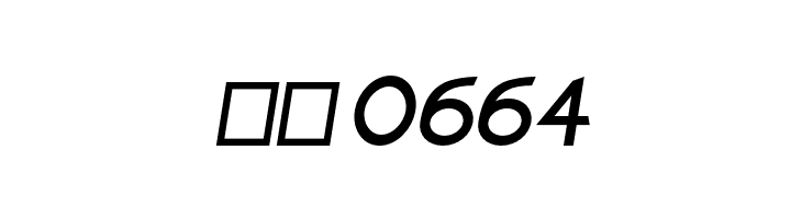 Charger Sport SemiBold Extended Oblique  Скачать бесплатные шрифты