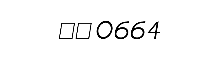 Charger Sport Extralight Extended Oblique  Скачать бесплатные шрифты