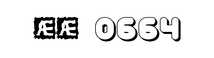 Corpulent Caps Shadow BRK  Скачать бесплатные шрифты