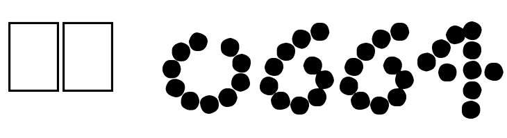 Bead Necklace  Скачать бесплатные шрифты