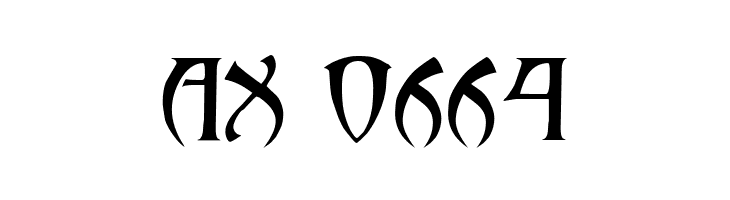 Arthur Gothic  Скачать бесплатные шрифты