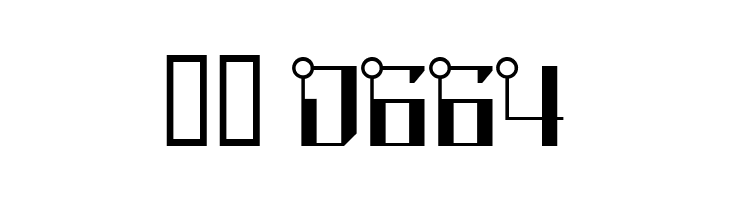 CircuitBoredNF  Скачать бесплатные шрифты