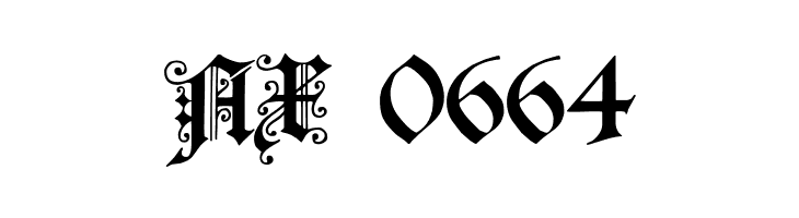 Fortuna Gothic FlorishC  Скачать бесплатные шрифты