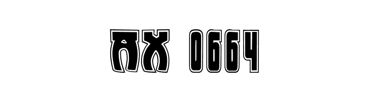 Art-Nouveau 1895-Contour  Скачать бесплатные шрифты