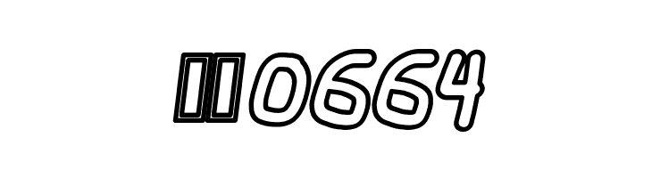 Jag Alskar Dig Konturlinje Oblique  Скачать бесплатные шрифты