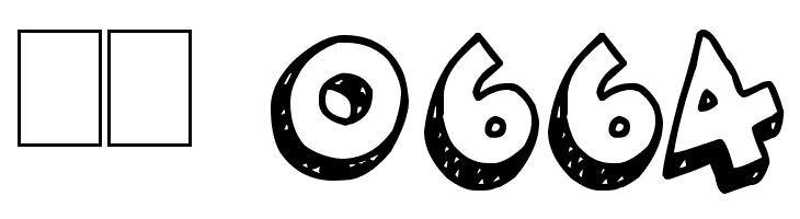 3D Hand Drawns  Скачать бесплатные шрифты