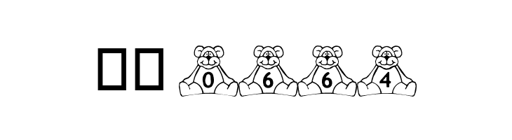 BillyBear TeddyBear  Скачать бесплатные шрифты