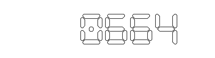 Digital Play Hollow St  Скачать бесплатные шрифты