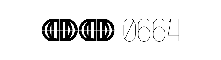 Ocho Siete  Скачать бесплатные шрифты