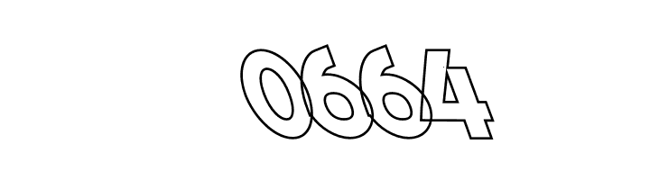 Nordica Classic Black Extended Opposite Oblique Outline  Скачать бесплатные шрифты