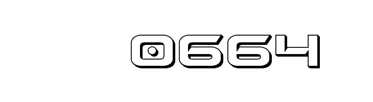 Dameron 3D  Скачать бесплатные шрифты