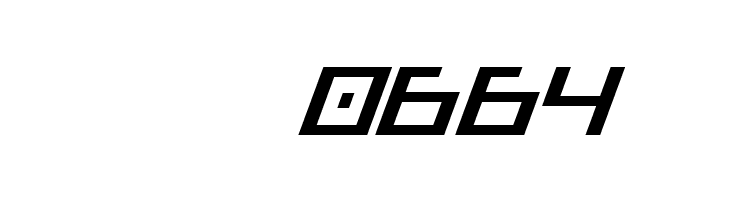 Bionic Type Expanded Italic  Скачать бесплатные шрифты