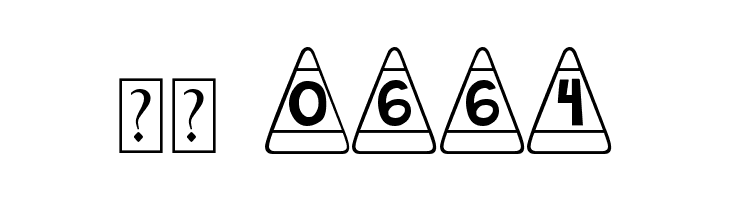 DJB Candy Corn Font  Скачать бесплатные шрифты