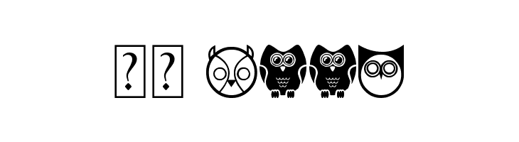 Owl  Скачать бесплатные шрифты