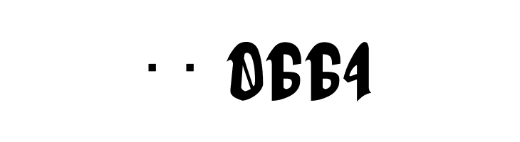 Goth Goma__G  Скачать бесплатные шрифты