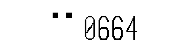 9801  Скачать бесплатные шрифты