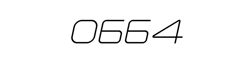 Planetium-X Light Italic Demo  Скачать бесплатные шрифты