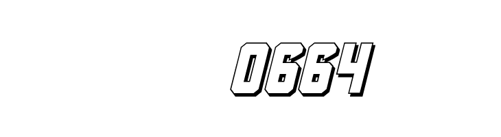 Antilles 3D Italic  Скачать бесплатные шрифты