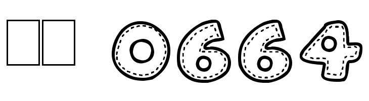 Patchwork Stitchlings  Скачать бесплатные шрифты