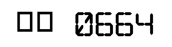 Digital dream Fat  Скачать бесплатные шрифты